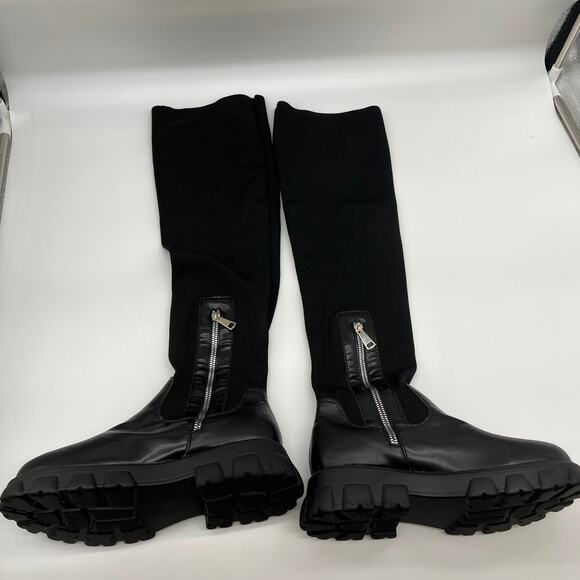 Women's Over The Knee Platform Thigh High Boots Round Toe Size 8US /39CN - Picture 3 of 15